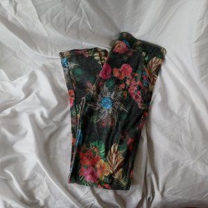 floral print leggings